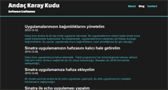 Desktop Screenshot of akkudu.com